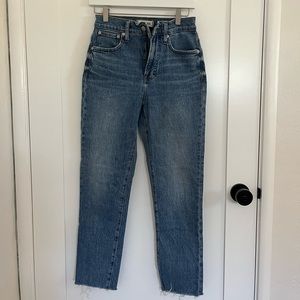 Madewell perfect vintage jeans